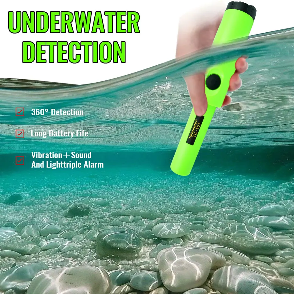 Tragbare TC-101 Metall Detektor Pointer Pinpoint Hand Metall Detektor Positionierung Stange Detektor Gold Diggers