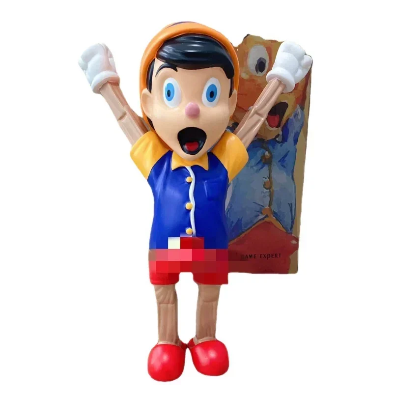 28cm Disney character pajamas Pinocchio action figure model resin statue home decor Desk ornaments Fashion crafts kids gift toy