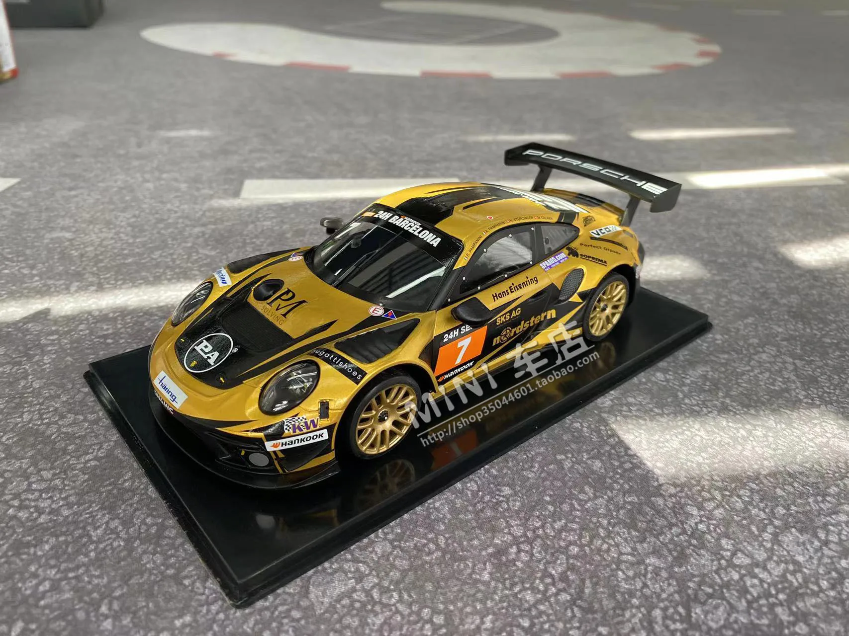 GL Racing RC RC MINI-Z Mosquito Car DZ01 powłoka 911 GT3