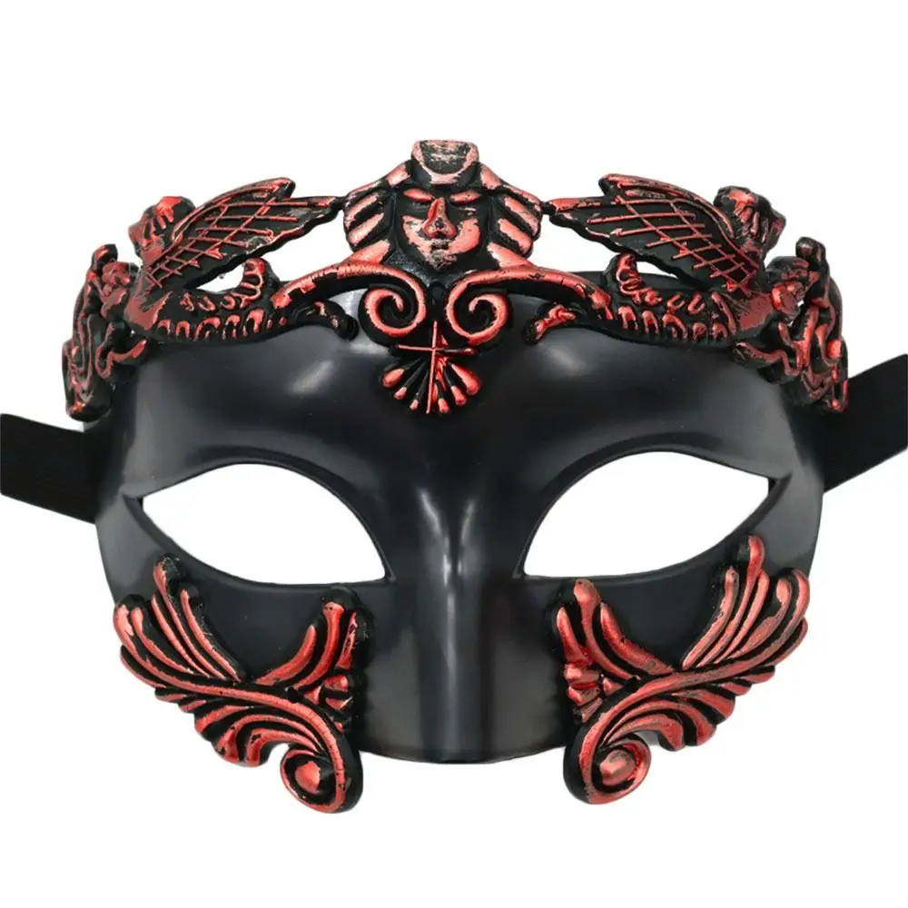 Máscara de Halloween para Cosplay de moda, máscara veneciana griega antigua, disfraz de Festival, suministros para fiesta romana, bola de maquillaje para fiesta