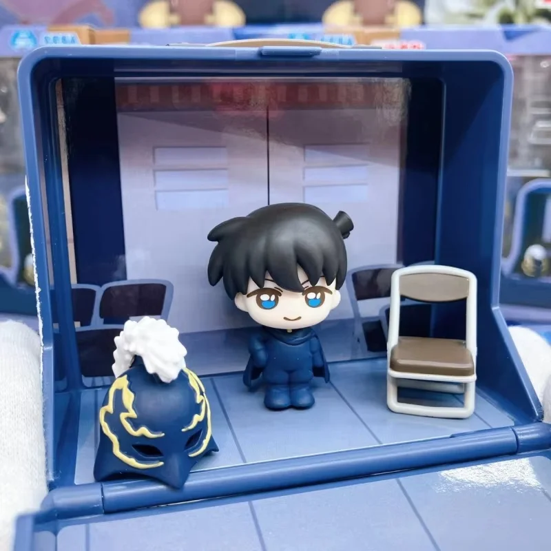 

In Stock Authentic Sega Detective Conan Delicate World Jimmy Kudo Rachel Moore Conan Edogawa Mini Scene Figurine Anime Toy