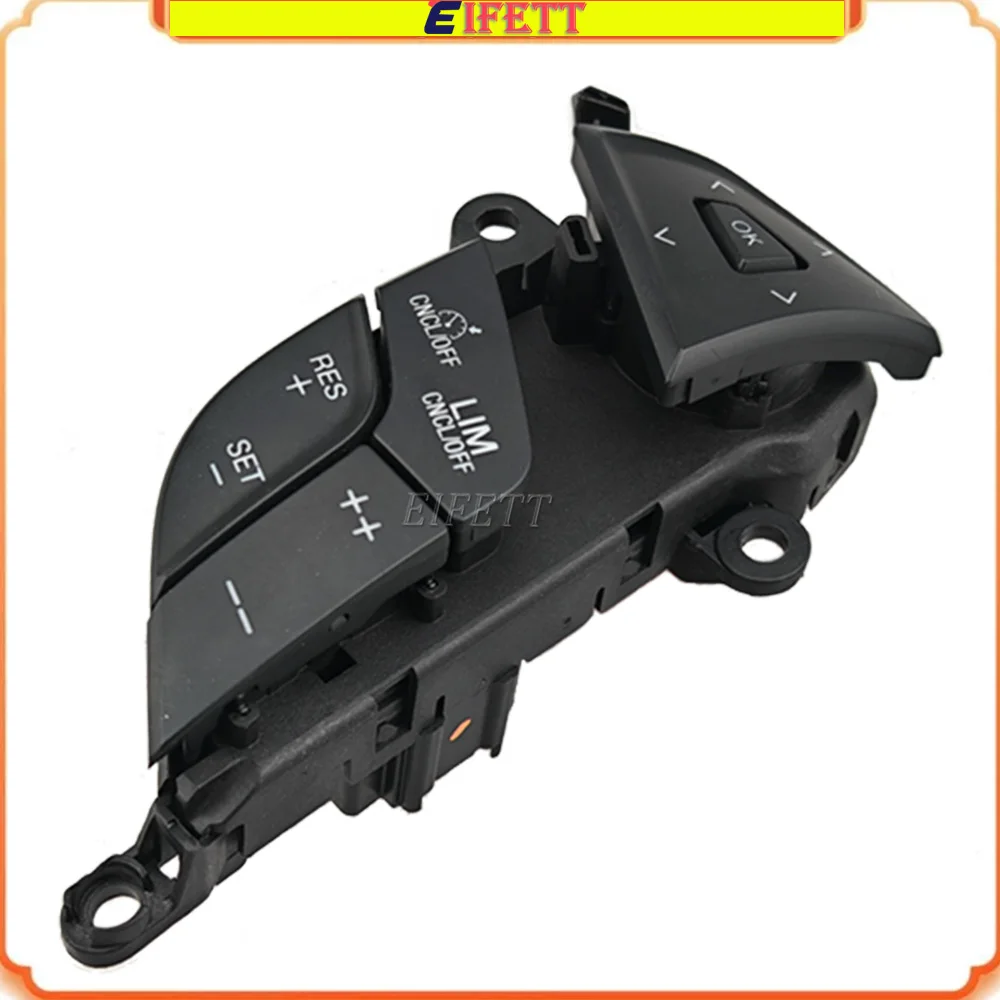 For Ford Mondeo Fusion 2013-2018 Left Cruise Control High Configuration Steering Wheel Button Switch With Backlight