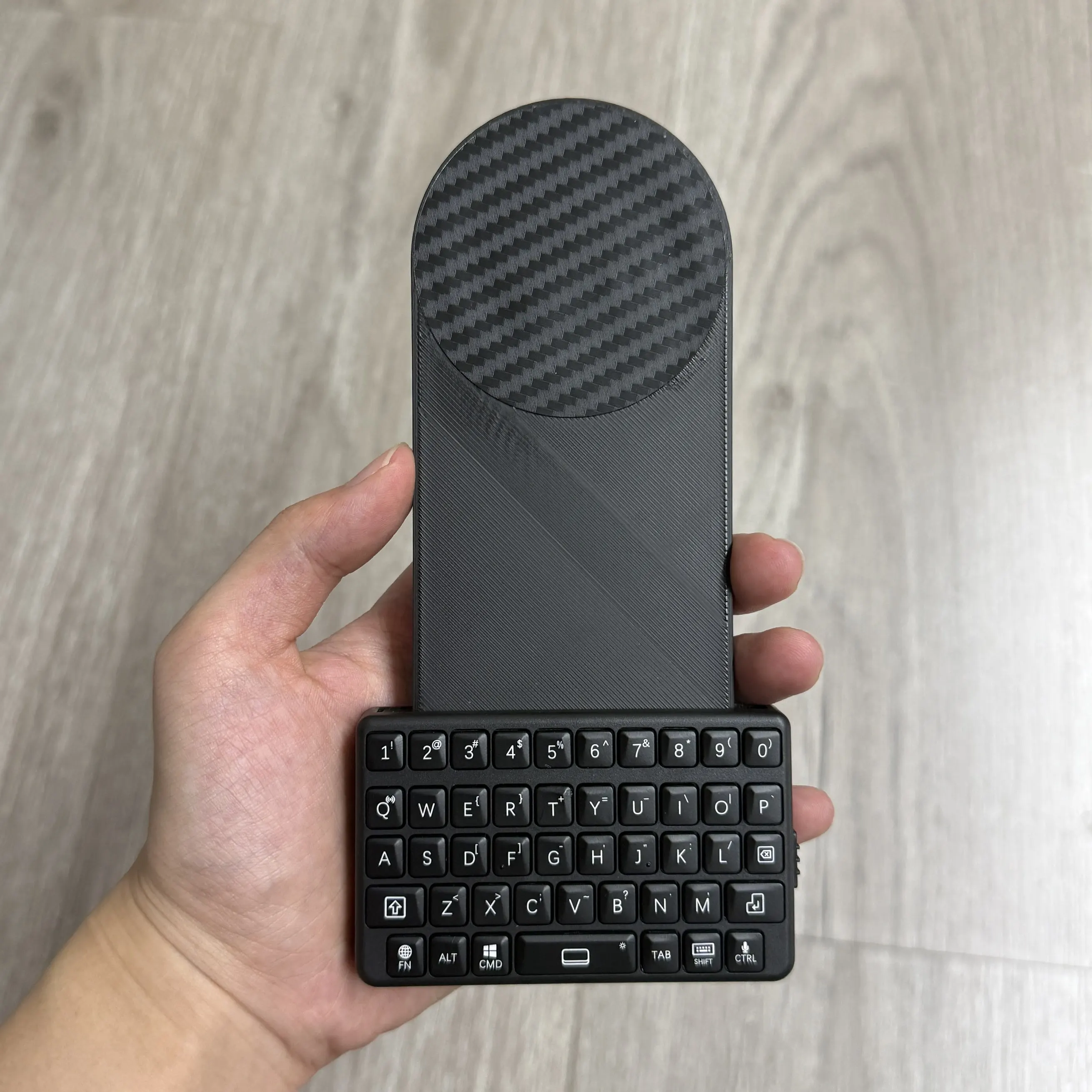 MagSafe Magnetic Bluetooth Mini Keyboard Customized for IPhone 12-17 Versions 3D Printing Backboard Movement Keypad Accessories