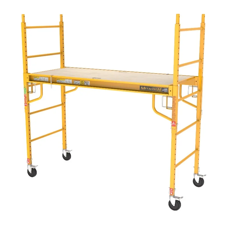 scaffolding Mobile Lifting Folding Scaffolding Renovation Climbing Platform Thickened Work Horse Portable Quick Assembly