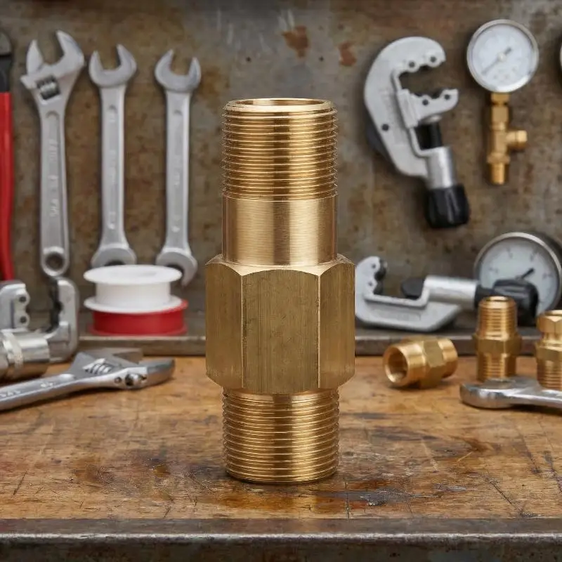 Brass Siphon Nozzle for Waste Oil   Injection Parts High Temperature Resistance Heating Tool