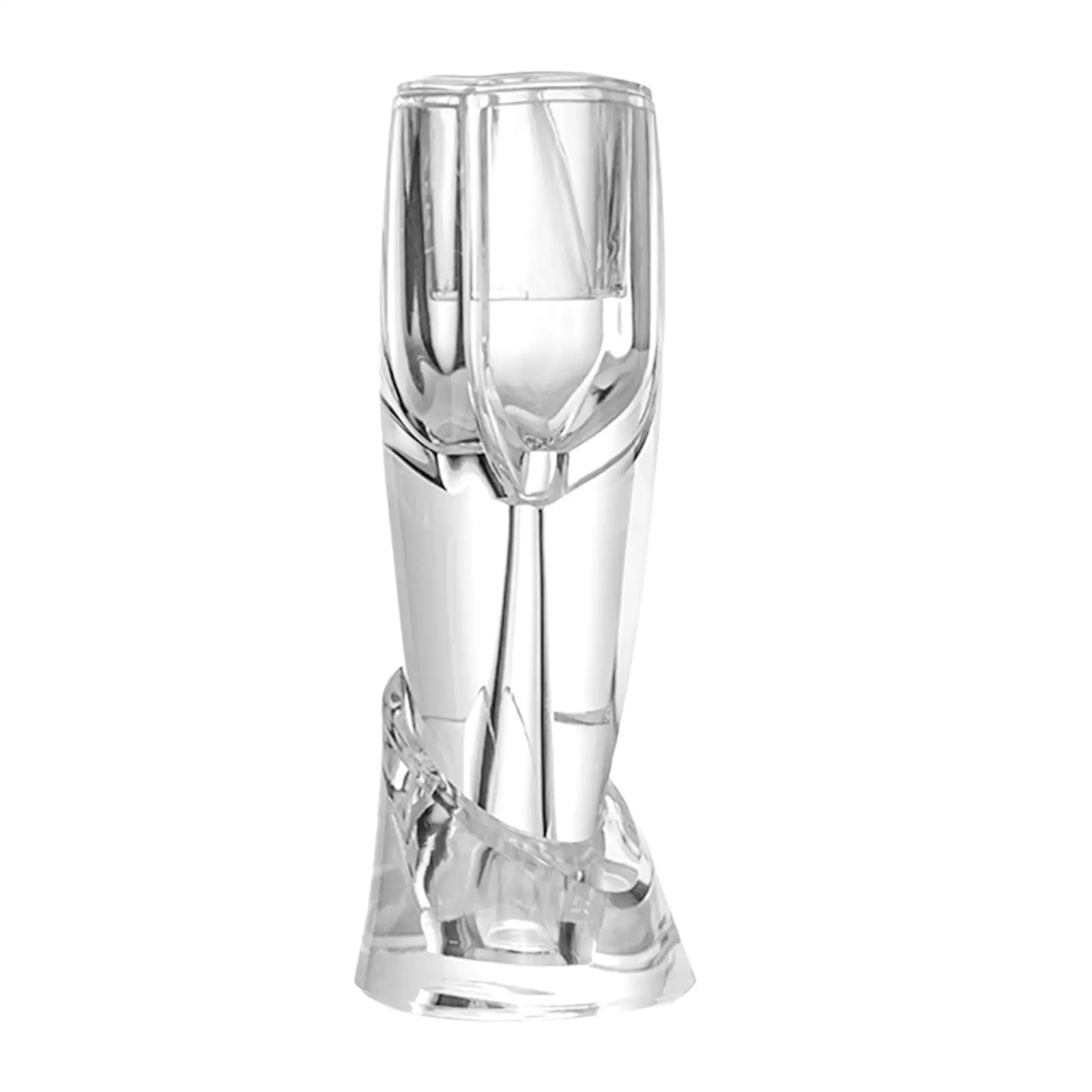 Прозрачный быстрый графин с держателем, акриловый ручной графин, аксессуары для разлива аэратора, бесплатно для вечеринки