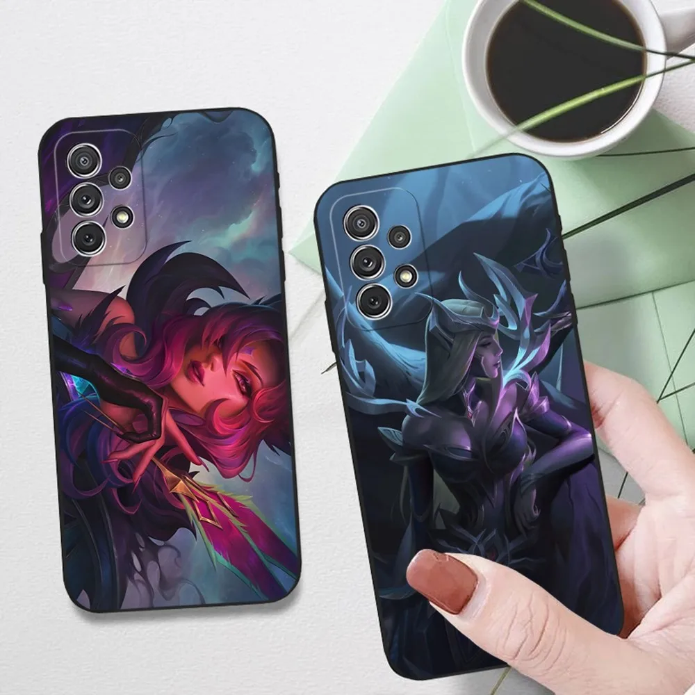 

LeagueS of Legends Phone Case for Samsung Galaxy S20 S21 S24 S23 S22 Ultra Fe Plus M54 A34 A54 A24 A52 A53 Coque
