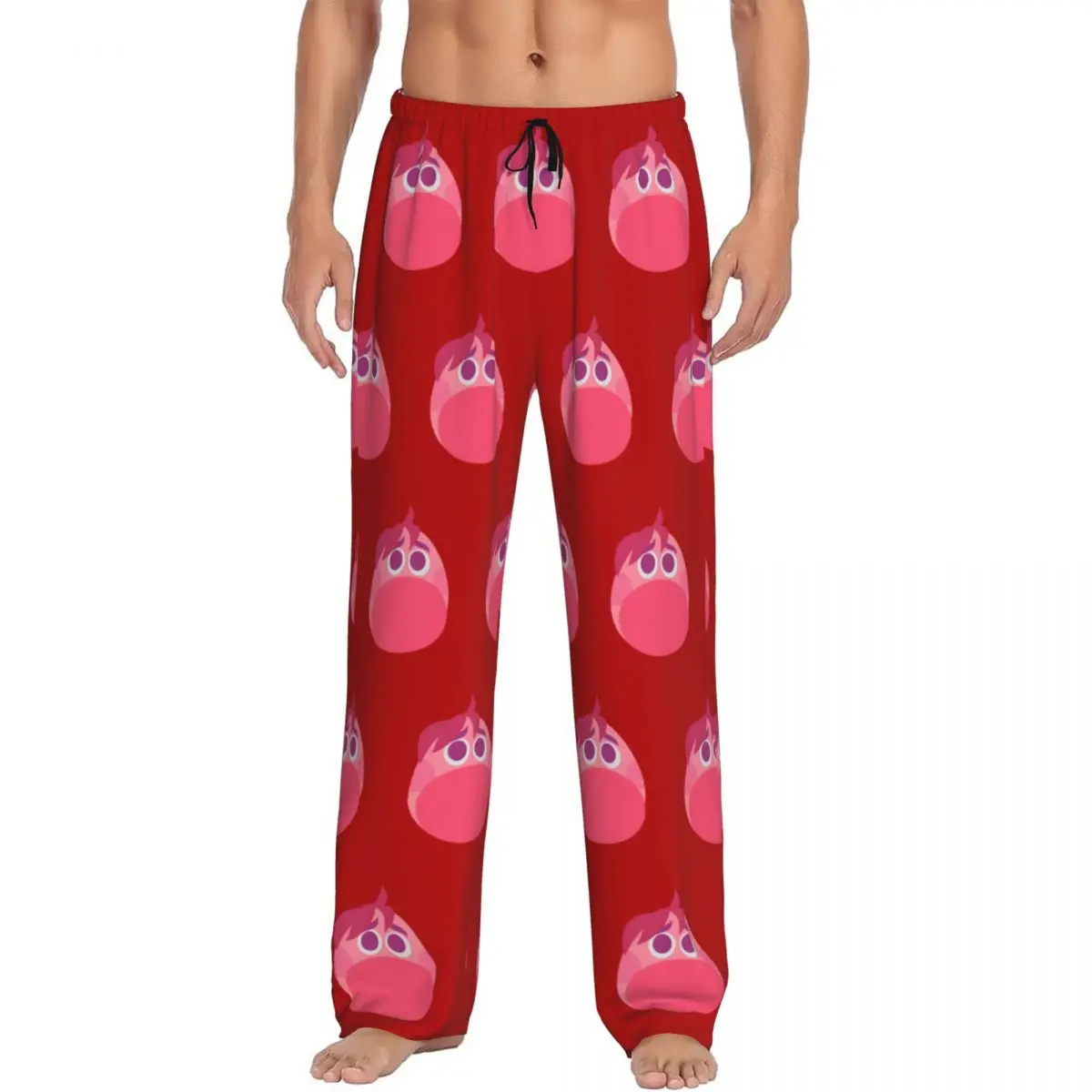 

Custom Print Men Inside Out Pajama Pants Fantasy Animation Sleepwear Sleep Lounge Bottoms with Pockets