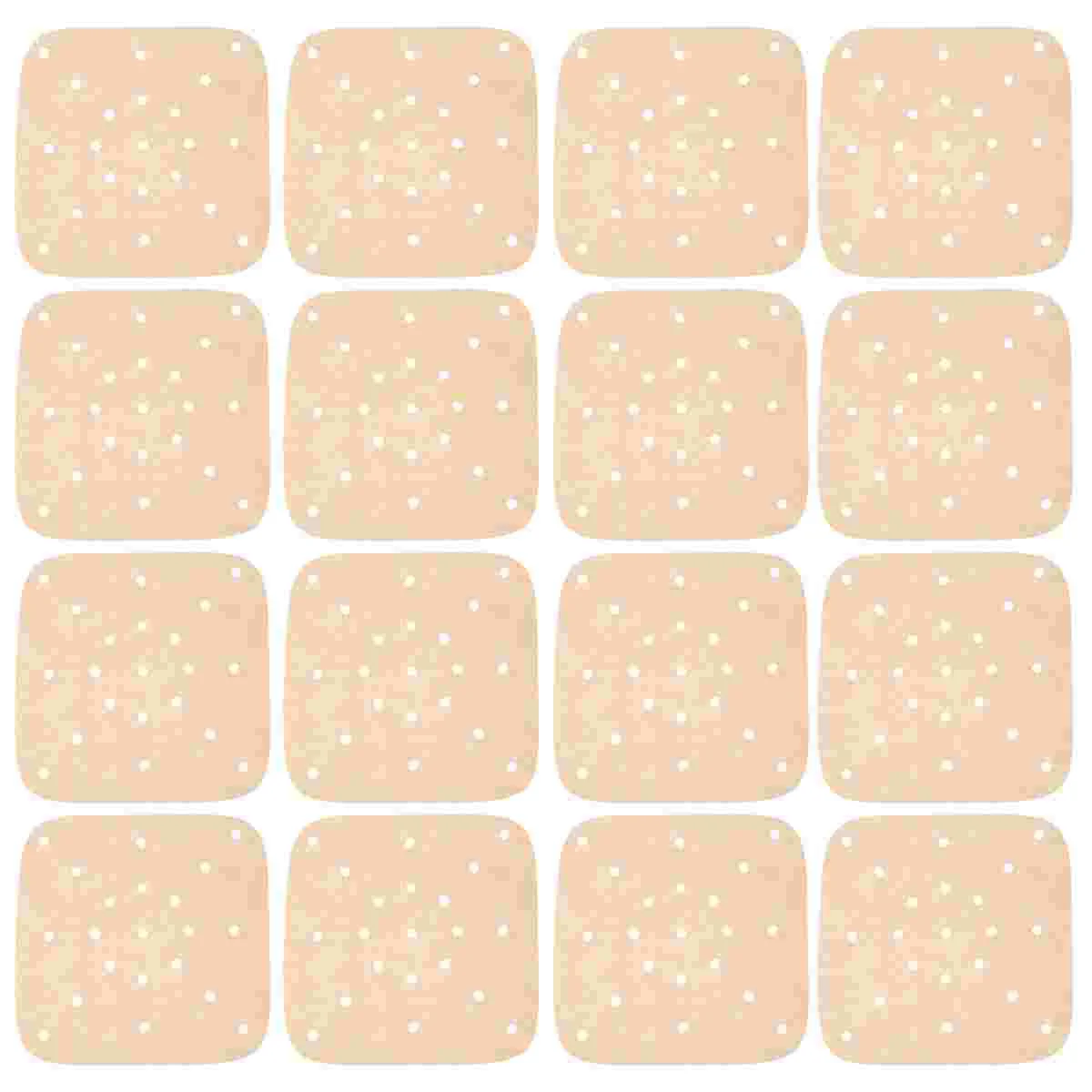 

100 Pcs Oiled Paper for The Air Fryer Liner Basket Airfryer Fryers Non-Stick Grill Mat Heat-proof Pad Household