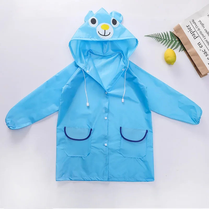 1PCS Children's Cartoon Raincoat Korean Children's Rain Gear Cute Baby Poncho Household Goods Playground Lovely and Durable