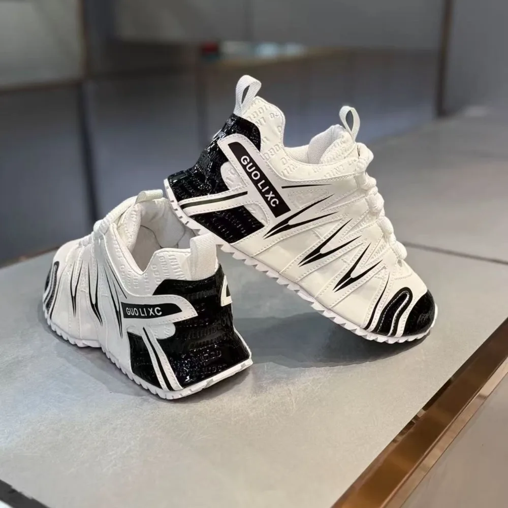 Original Brand Men's Designer Running Shoes Fashion Popular Men Comfortable Lace-up Tennis Sneakers Fitness Race Shoes Masculino