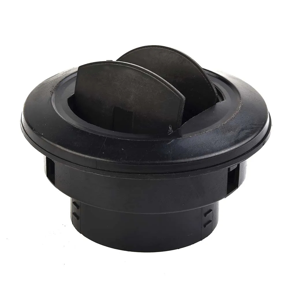 75mm Air Vent Outlet for Car Trukc Diesel Parking Heater, Black Closeable Rotatable Design, Accessory for Proper Fitment