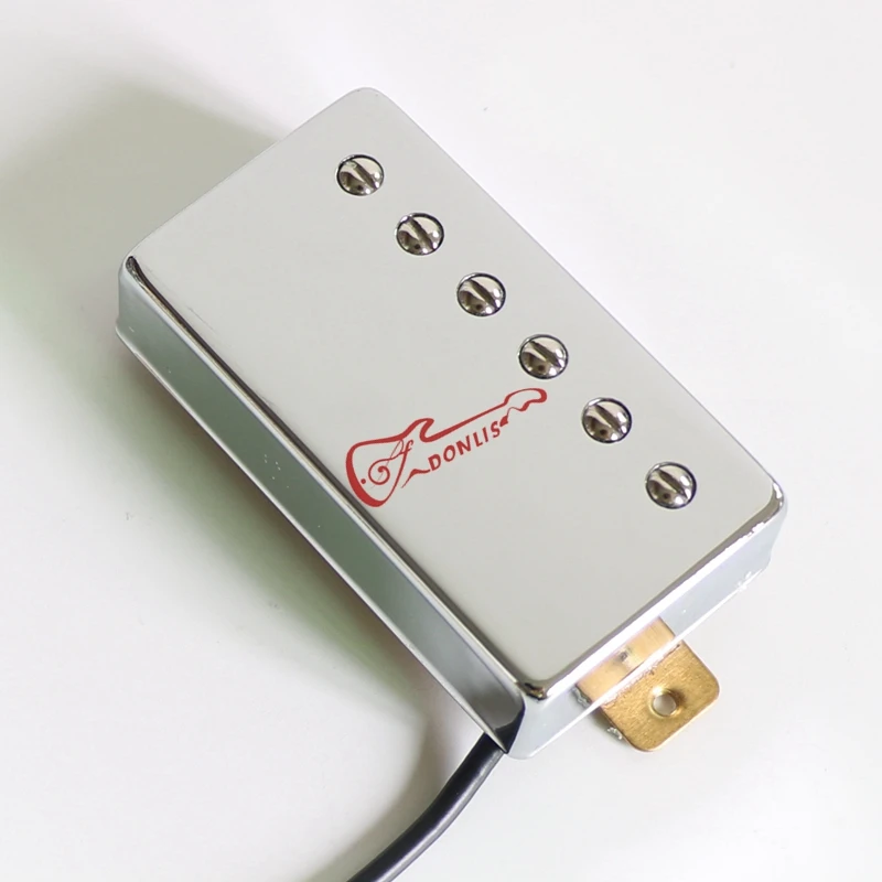 Donlis Alnico 5 A2 مغناطيس مغطى PAF هامبوكر Lp لاقط الجيتار عتيق مع 4 أسلاك موصل
