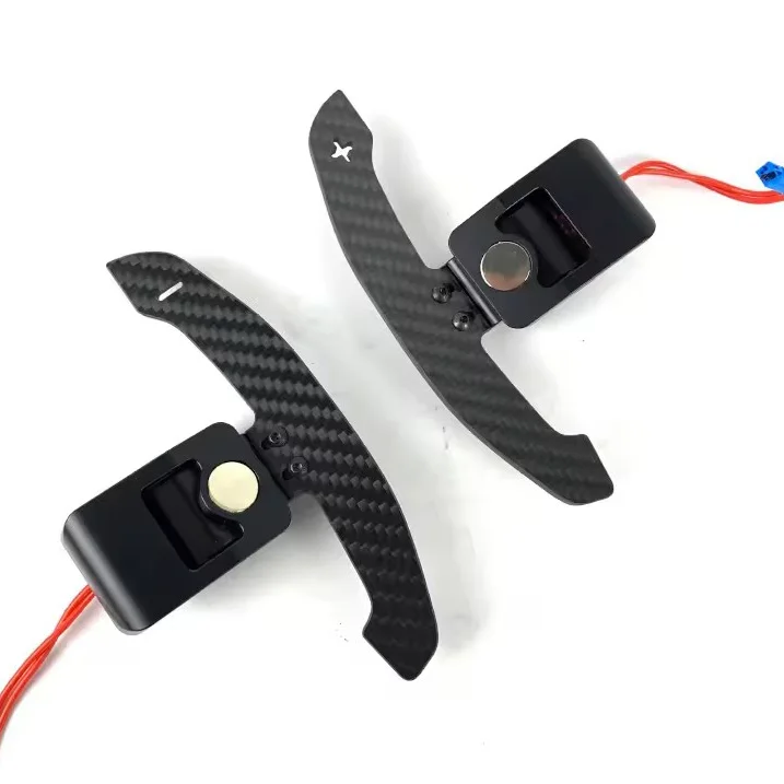 Magnetic Carbon Fiber Shift Paddles for BMW F G Series F20 F30 F32 F34 F35 F36 F10 F80 F82 F87 G20 G21 F90 G80 G82 Supra A90 G11