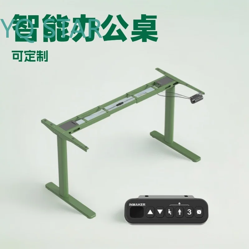 Electric Height Adjustable Standing Desk for Home Office Workstation Ergonomic Computer Desk with Motorized Lift Mechanism