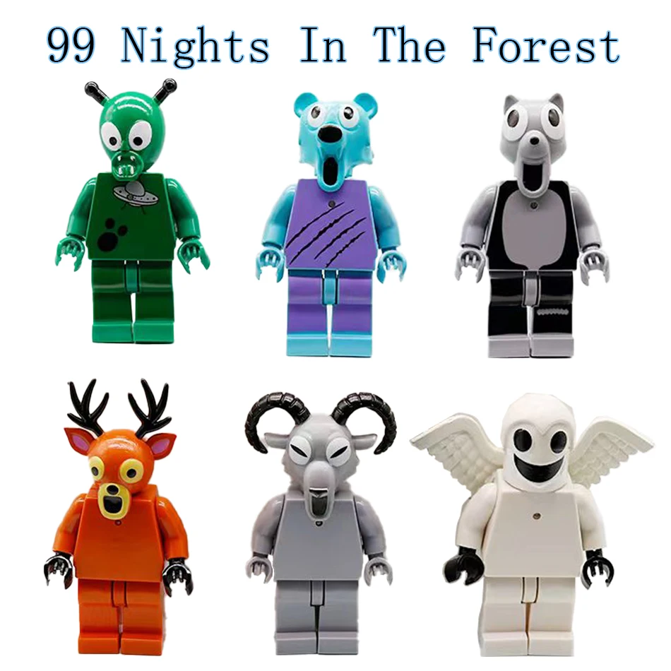 2025 99 nuits dans la forêt cerf figurine décoration modèle animaux cerf jouet recueillir cadeaux jouets pour enfants ornement cadeaux