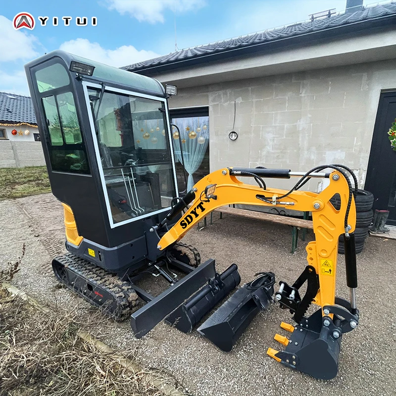 1.8 Tons Of Small Excavator Multiple Scenarios Using Crawler Mini Excavator Factory Delivery High Efficiency Customized