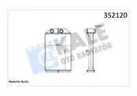 

Store code: 352120 for heating heating radiator BRAZING A6 01 × 32 auto/MEK × 32 auto/MEK SANZIMAN