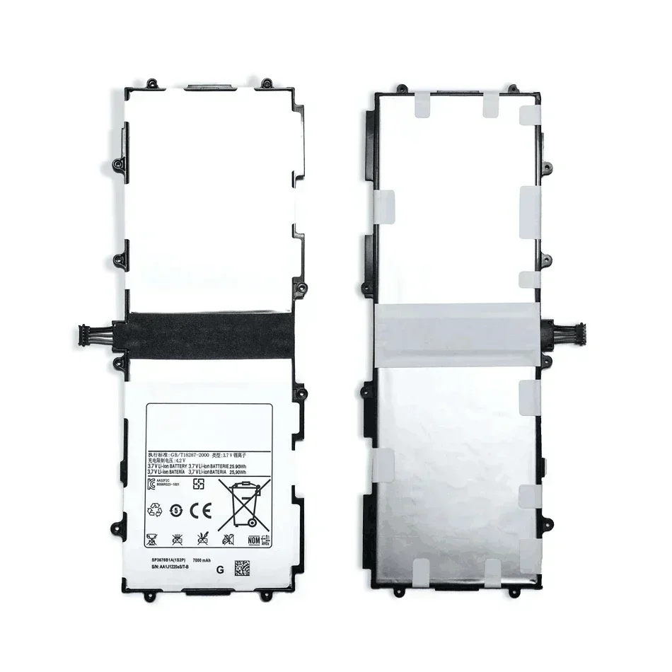 Rechargeable 7000mAh Tablet Battery SP3676B1A (1S2P) For Samsung GALAXY Note 10.1 GT N8000 N8010 N8020 P7500 P7510 Tab 2