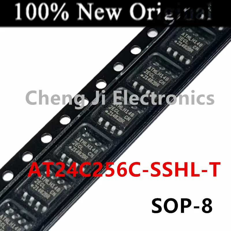 10PCS/Lot   AT24C256C-SSHL-T   2ECL 、AT24C16C-SSHM-T   16CM   New Serial EEPROM Memory Chip  AT24C256C 、AT24C16C