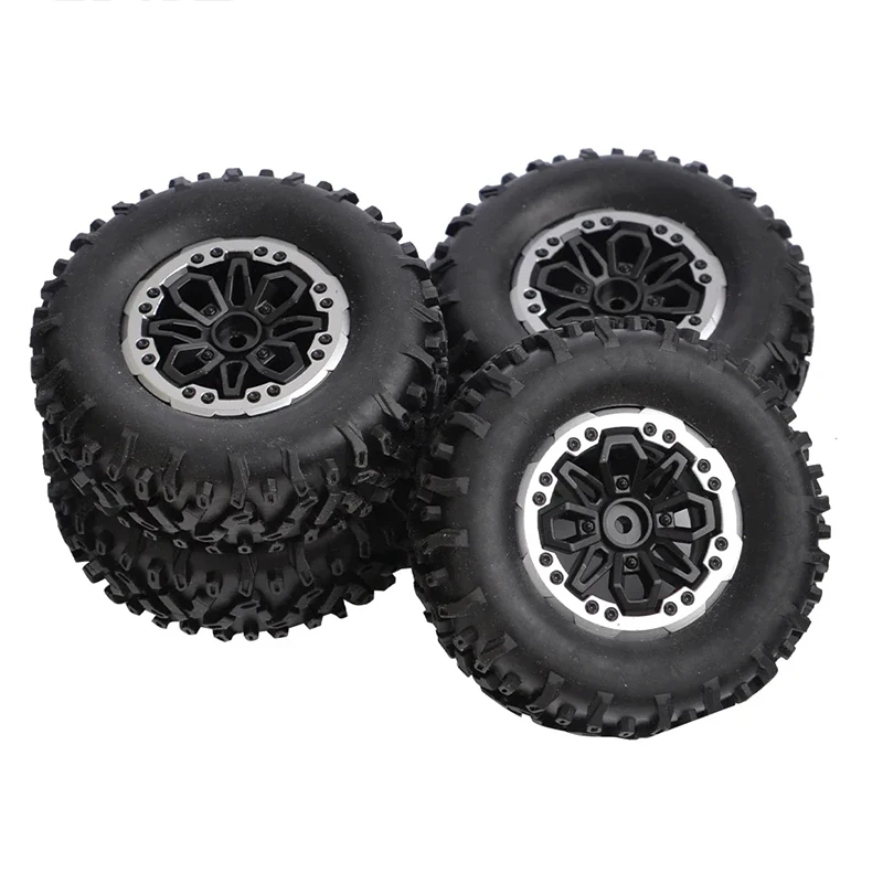 4 Stück 64mm Weiche Reifen für MN D90 MN98 MN99S WPL C14 C24 C34 B14 B24 LDRC P06 LD1297 LD1299 RC Auto Upgrade-Teile Zubehör – Detail 4