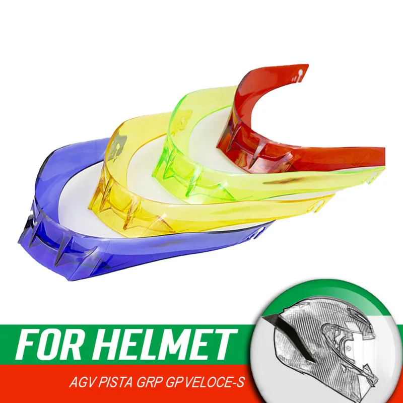 Motorcycle Helmet Big Tail Spoiler For AGV PISTA GRP GP VELOCE-S Rear PARTS & ACCESSORIES Moto for casco Adornment