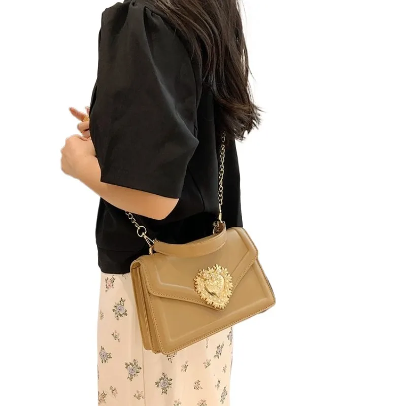 

Retro Bag Fashion Flap Hundred Shoulder Crossbody 2025 Summer New Personalized Net Red Handbag Commuter