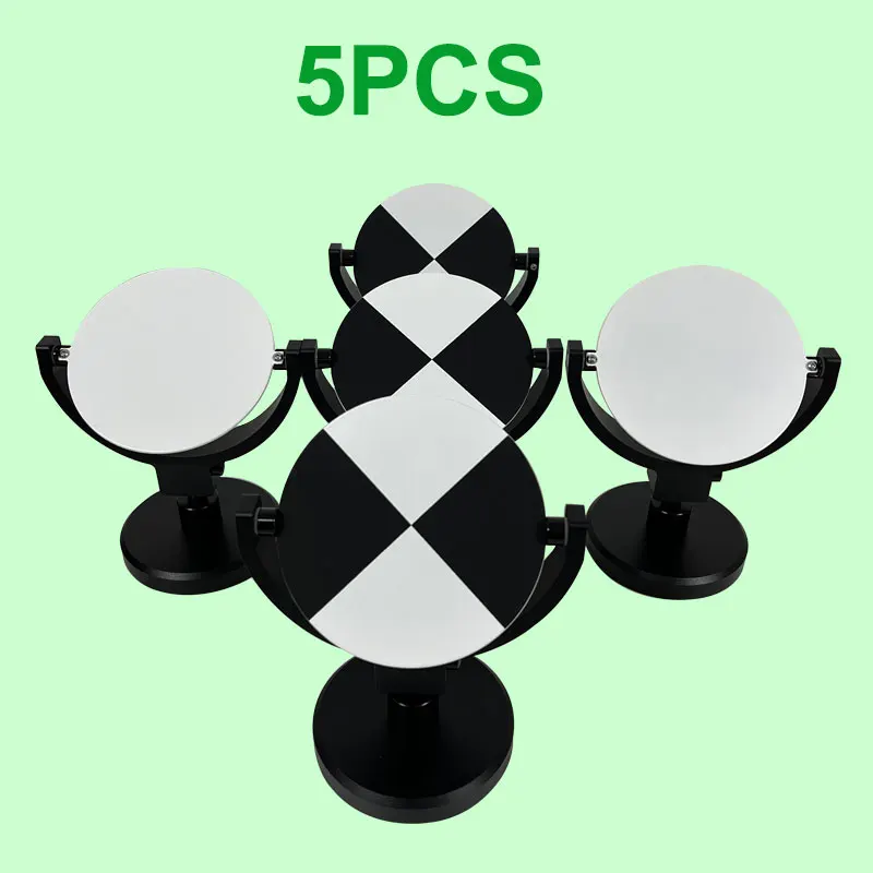 5PCS 4.5 Inch Scanner Paddle Adjustable Tilting Target Scanning with Magnetic Mount Tilt & Turn Replacement For Leica GZT21