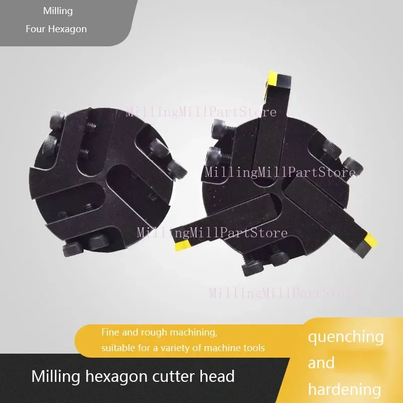 1PC New Milling Hex Cutter Head CNC Lathe Power Head Turning And Milling Complex Powerhead Turning Four Hexagon