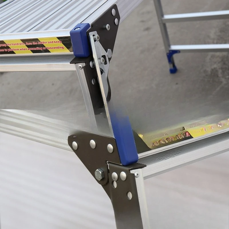 

Horse stool multi-functional telescopic workbench portable household aluminum ladder folding decoration