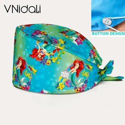 Chapeau de gIslande UC pour dames, accessoires College, casquette génératrice, travail de dentiste, salon de beauté, animalerie, bouton, vente en gros