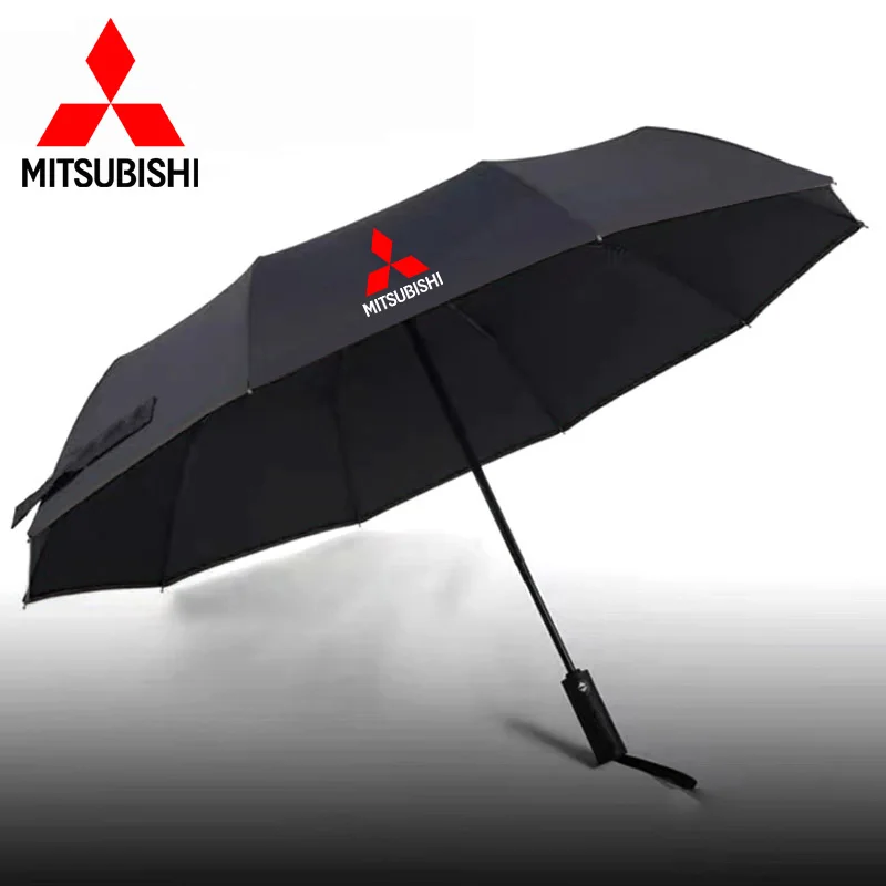 

Car Automatic Folding Windproof Sunshade Umbrella For Mitsubishi Outlander Pajero Asx Colt Lancer EX Evolution X L200 Ralliart