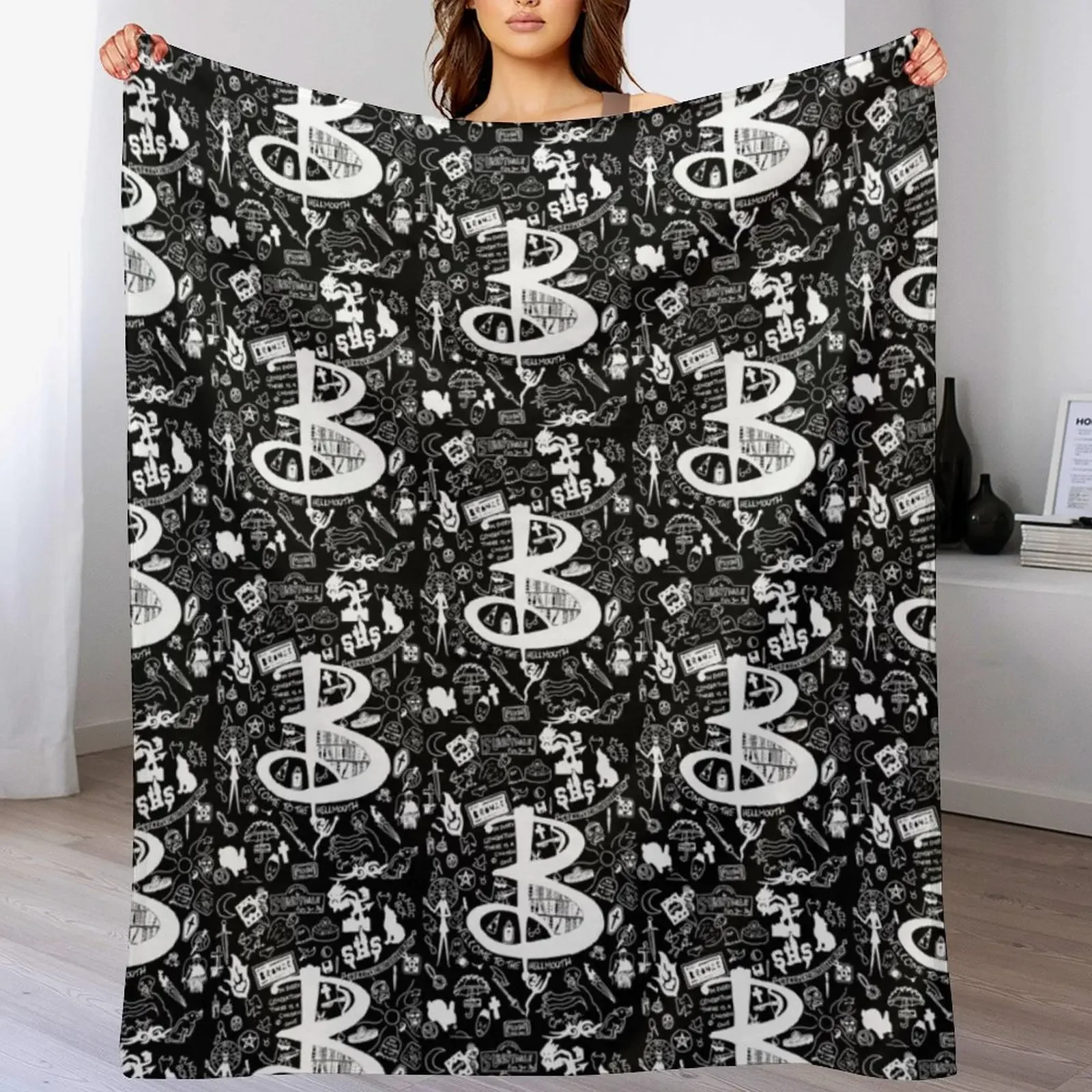 

In every generation there is a chosen one... - Dark Throw Blanket Single Luxury St Softest Vintage Blankets