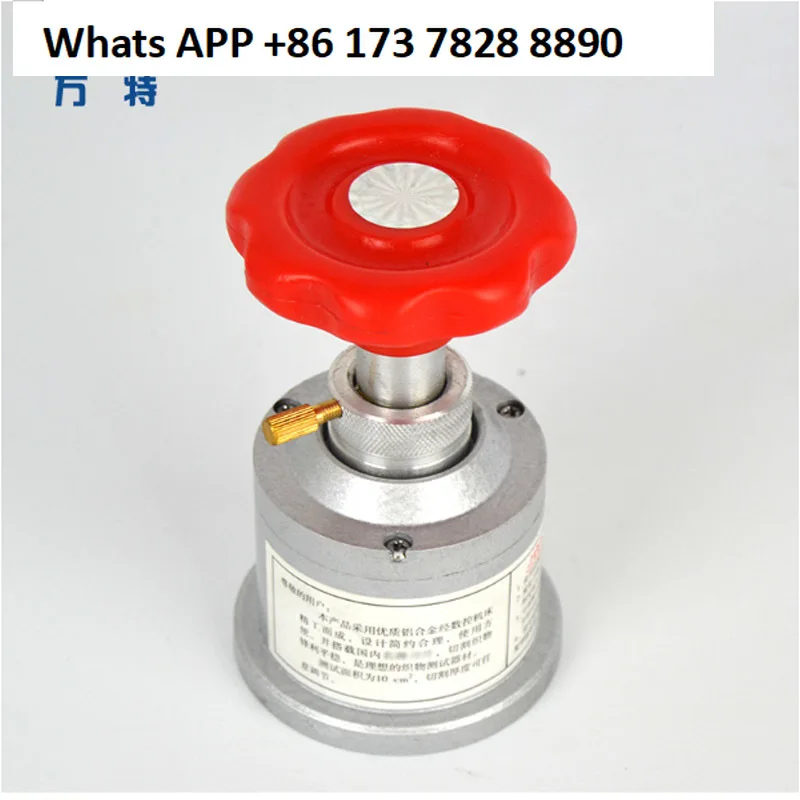 

Электронный балансировочный резак для ткани Wante, пробоотборник веса, круглый нож, 10 см2, квадратный, сантиметр, диск, нож для отбора проб