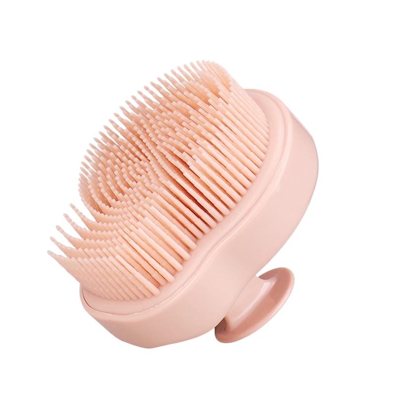 Silicone Body Brush Exfoliate Scrub Soft Scruber Skin Clean Massaging Silicone Body Scrubber Shower Bath Brush