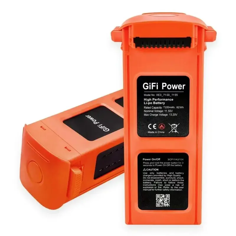 7100mAh لبطارية ذكية مخصصة لـ Autel EVO II/PRO/EVO 2 Dual II Drone 82Wh 11.55V بطارية ليثيوم قابلة للشحن