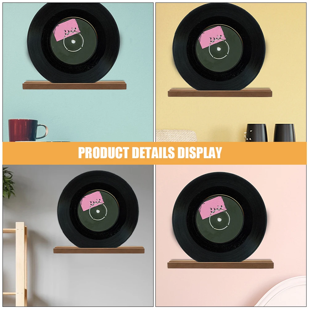 

Vinyl Record Rack Storage Holder Magazine Displaying Cd Racks Holders Light Brown Picture Frame