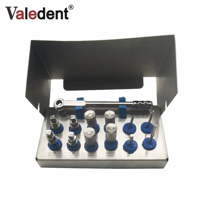 الأسنان العالمي زرع عزم الدوران المفكات وجع مجموعة أدوات طب الأسنان زرع الأسنان أدوات طبيب الأسنان قاعدة المواد #2