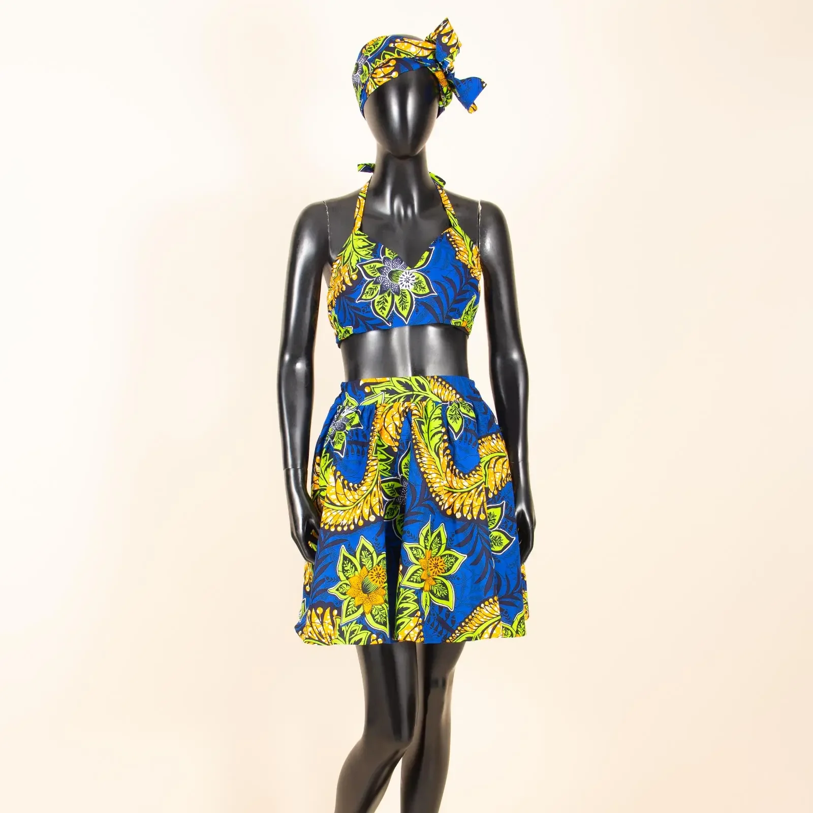 2024 african clothing for women dashiki tops print skrits african headwrap headband women sets outfits sexy AFRIPRIDE S1926024