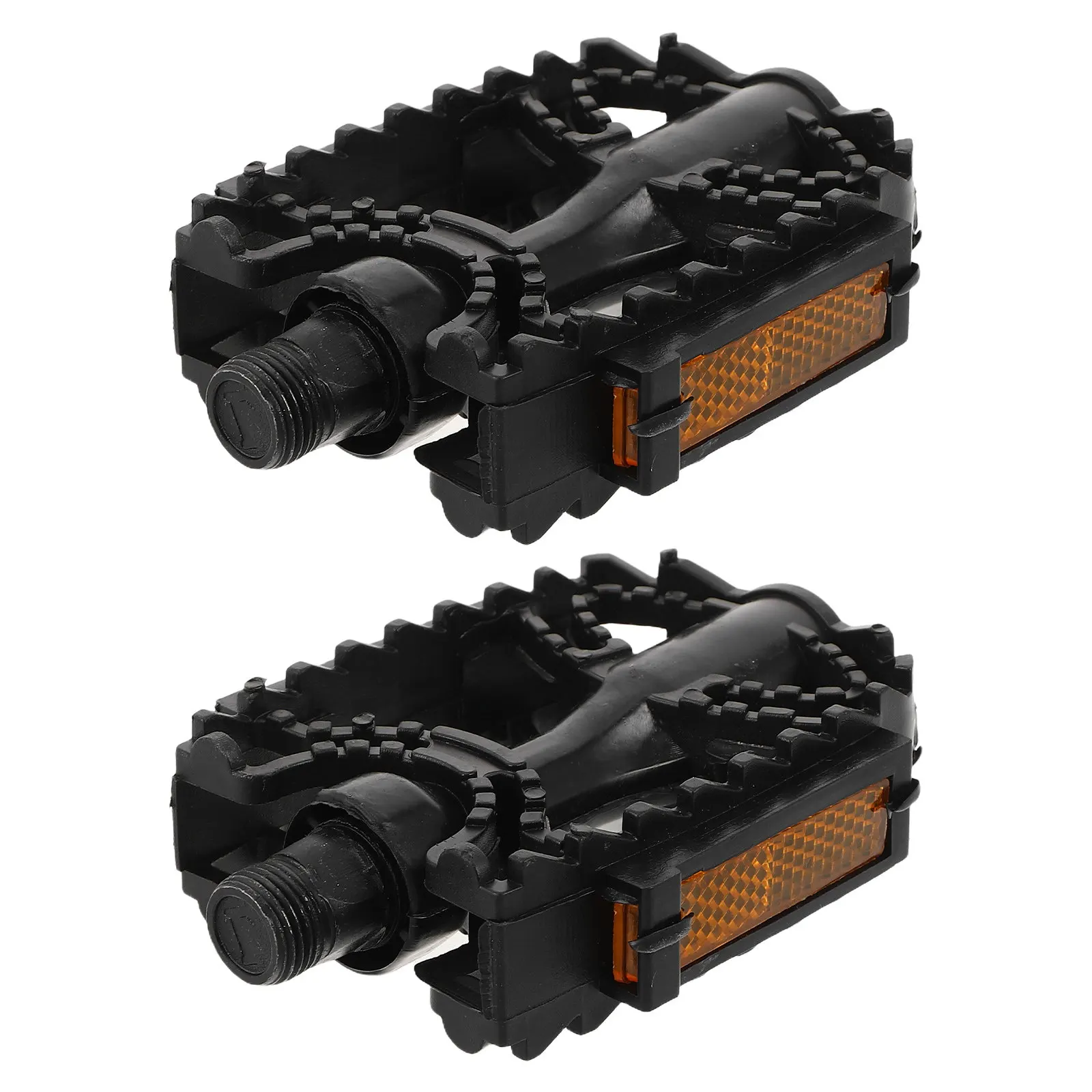 

1Pair Bike Pedals Non-Slip Flat Pedals for Mountain Folding Childrens Bikes Portable Symmetrical Design Easy Install