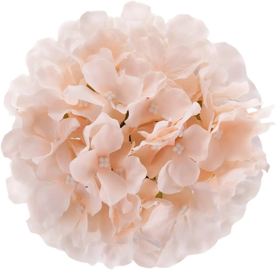 5pcs 54 Köpfe Seide Hortensien köpfe künstliche Blumen Köpfe mit Stielen gefälschte Hortensien blumen für Hochzeit Party Dekoration zu Hause – Detail 3
