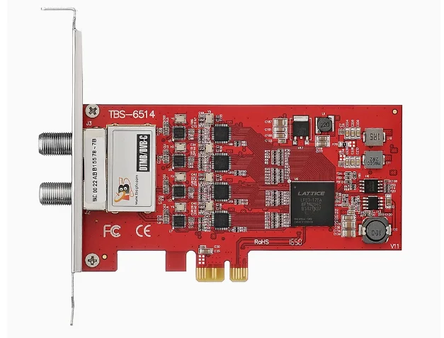 For TBS6514 Hong Kong DTMB DMB-TH data receiving PCI-e TV card program recording tuner
