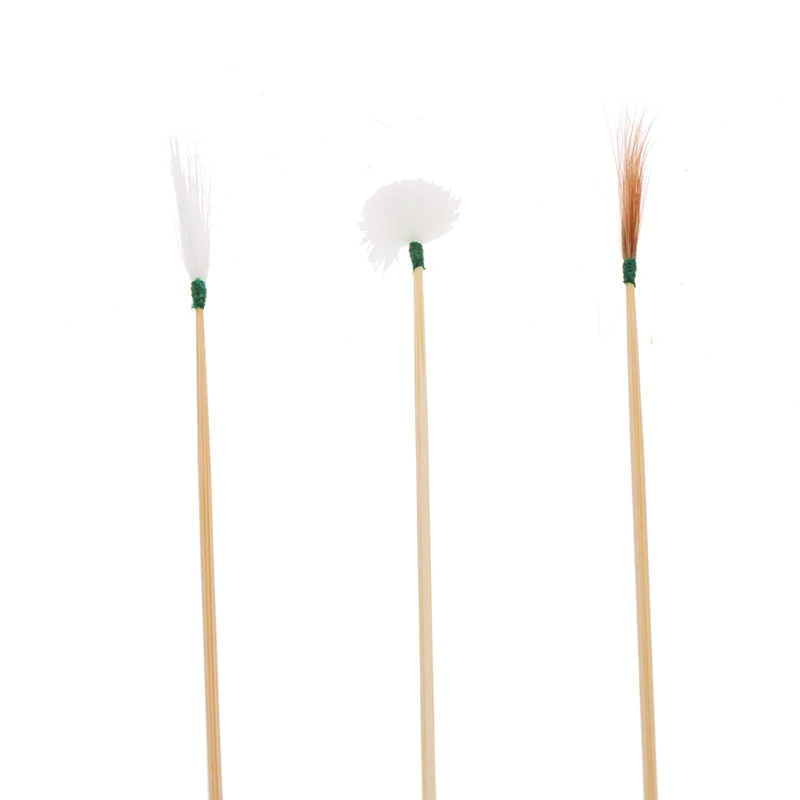 10PCS/Set Goose Feather Earpick Wax Remover Curette Adult Bamboo Handle Ear Dig Tools Spoon Cleaner Stick Health Care image 5