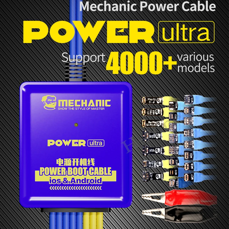 Imagem -02 - Mecânica-cabo de Teste de Alimentação Power Ultra Power Max Linha de Inicialização Móvel Iphone 615pm Samsung Xiaomi Switch Test Cord