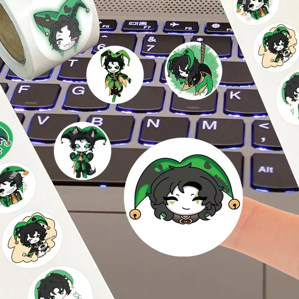 500 Stück/Rolle Anime The Freak Circus ‌   Harguin Aufkleber für DIY Laptop Umschlag Scrapbook Auto Motorrad Aufkleber Geschenk