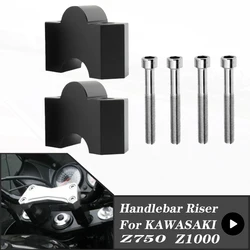For KAWASAKI Z750 Z-750 Z750S Z750R Z1000 2003 - 2016 Motorcycle Aluminum Handlebar Extension Riser Mount Lifting Clamp