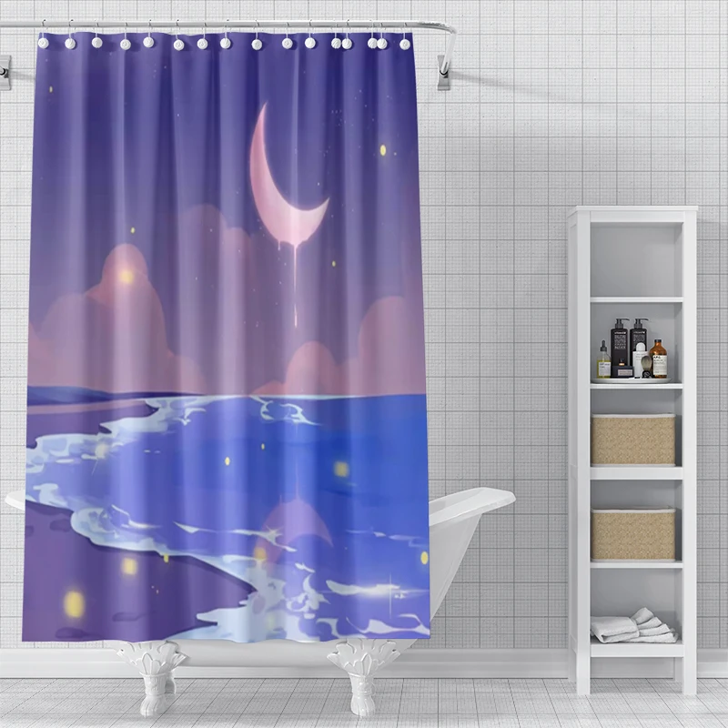 Home shower curtains for bathroom waterproof fabric bathroom Curtains Anime animal style modern shower curtain 180x200 90x180