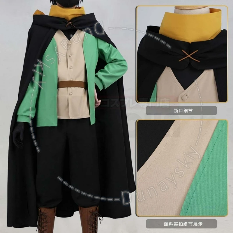 Anime Re0 Sage Arc Natsuki Subaru Travel Outfit Cosplay Costume
