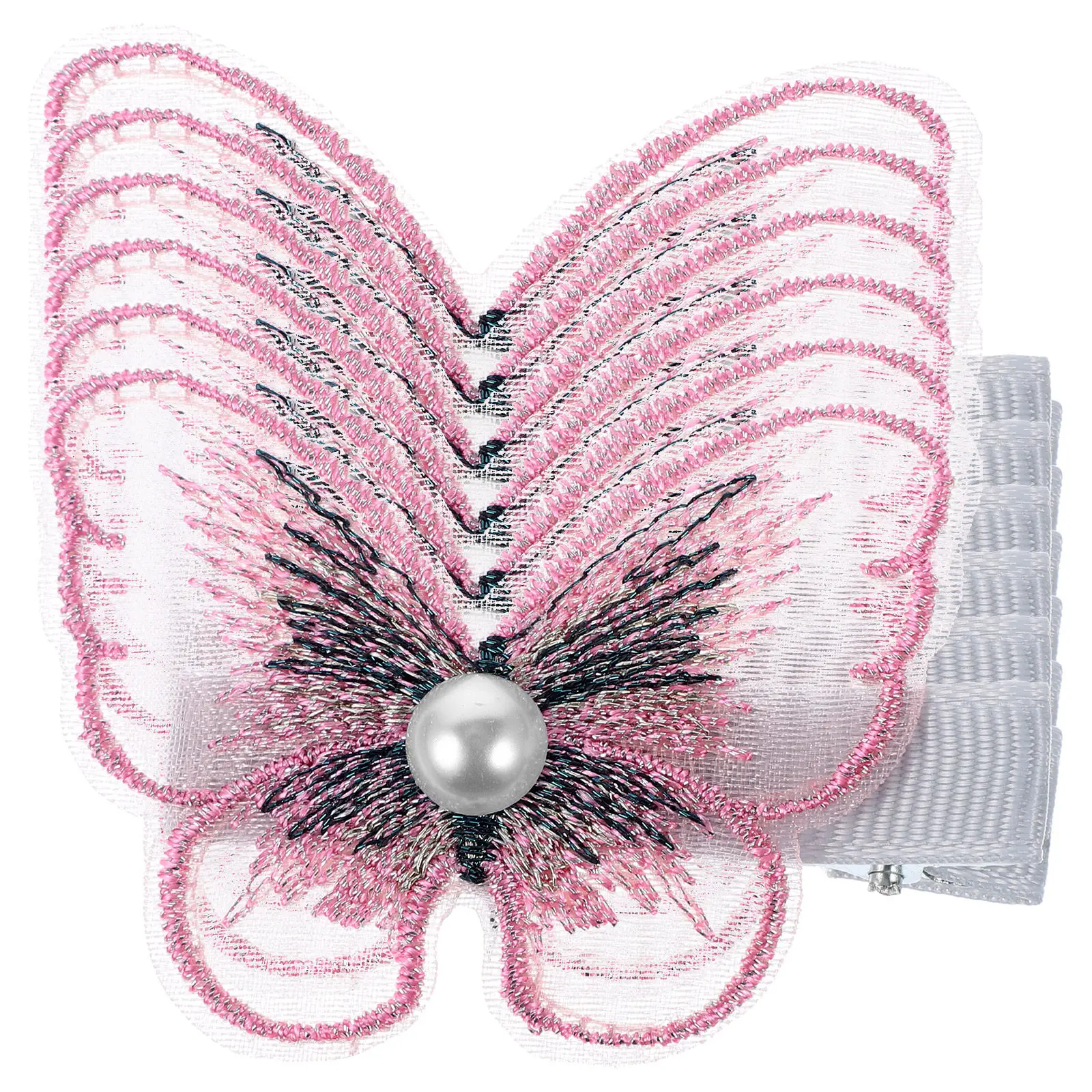 

6Pcs Butterfly Hair Clips for Women Girls Metal Hair Accessories Elegant Hairpins Decorative Barrettes for Daily Party Wedding