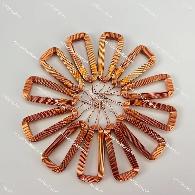DIY Disc Coreless Generator Coil, 3-Phase Low Speed High Efficiency Self-bonding Permanent Magnet Coil